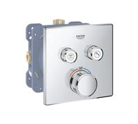 GROHE - Mitigeur encastré Grohtherm SmartControl + Rapido SmartBox Corps encastré