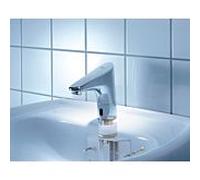 Grohe mitigeur Europlus E 36208001 chromé, fonctionnant sur batterie sans mélange