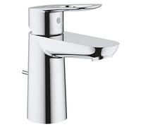 GROHE Mitigeur de lavabo Bauloop 23335000 – StarLight Chrome – Sur pied, taille S