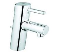 Grohe mitigeur lavabo Concetto 23060001 chromé , basse pression, avec garniture de vidage