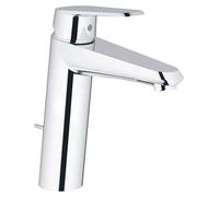 GROHE Mitigeur lavabo Eurodisc Cosmopolitan Ohm taille M, Chrome avec vidage