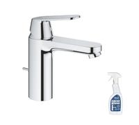 GROHE Mitigeur lavabo Eurosmart Cosmopolitan Taille M + Nettoyant GrohClean