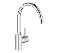 GROHE Mitigeur monocommande de cuisine évier Eurosmart Cosmopolitan, bec haut, chromé, 32843002 (Import Allemagne)