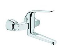 Grohe mitigeur monocommande mural 3277400 Euroeco Special, chromé , saillie 272 mm