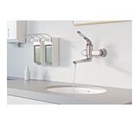applique murale de lavabo Grohe 32775000 Euroeco spécial, chromé , saillie 341 mm