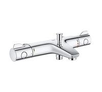 Grohe Grohtherm 800 mitigeur thermostatique pour bain, portée 142mm, sans raccords, 34568000