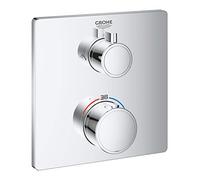 Grohe Mitigeur Thermostatique Douche (à Encastré) 2 Sorties avec Inverseur Grohtherm 24079000 (Import Allemagne)