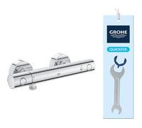 GROHE Mitigeur thermostatique de douche Precision Get 34773000 mural 1/2" chrome EcoJoy