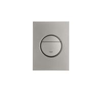 Grohe Nova Cosmopolitan S - Plaque de déclenchement, Satin Steel 37601MS0