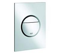 Grohe Nova plaque de recouvrement 37601P00, Cosmopolitan S, chromé mat, 2 chasses