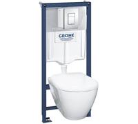 GROHE - Pack Bati WC Solido Compact 39186000 - WC 6-9 l 1,13m