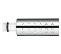 GROHE Pièce de rechange, douchette latérale | Douchette latérale de rechange pour systèmes de douche, chromage de qualité, montage facile (chrome, 48032000)