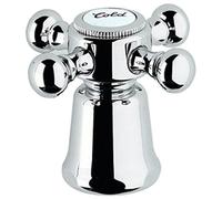 GROHE Pièce de rechange, poignée croisillon pour robinets Arabesk | Poignée de rechange en métal, pour mitigeurs lavabo et robinets de bain Arabesk, rééquipement compatible (chrome, 45277000)