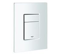 Grohe Grohe Plaque de recouvrement 42371 avec bouton-poussoir blanc alpin Quantité:1
