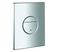 Grohe Grohe Plaque de recouvrement 42375 avec bouton-poussoir chrome mat Quantité:1