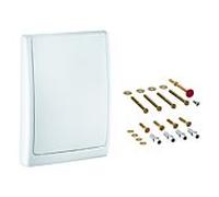 Grohe plaque de recouvrement 43179 43179SH0 WC -print c. Installation murale blanc alpin