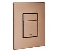 Grohe Plaque de recouvrement Skate Cosmopolitan 38732DL0 montage vertical et horizontal, coucher de soleil chaud brossé