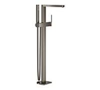 Grohe Plus jeu de finition 23846AL3 mitigeur bain, montage au sol, graphite dur brossé