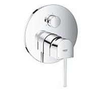 Grohe Plus jeu de finition 24093003 mitigeur monocommande encastré avec chromé 3 voies, chromé