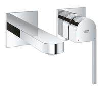 Grohe Plus garniture 29303003 chrome, mitigeur lavabo 2 trous, saillie 14,7 cm
