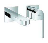 Grohe Plus garniture 29303003 chrome, mitigeur lavabo 2 trous, saillie 14,7 cm