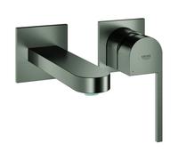 GROHE Plus Mitigeur lavabo 2 trous, saillie 146mm, montage encastré, 29303AL3, Couleur: graphite dur brossé