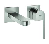 GROHE Plus Mitigeur lavabo 2 trous, saillie 146mm, montage encastré, 29303DC3, Couleur: acier super