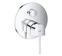 GROHE Mitigeur bain-douche encastré Plus 24093003 monocommande 3 voies StarLight Chrome