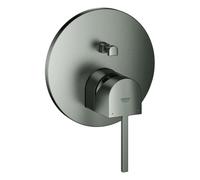 GROHE Plus Mitigeur monocommandé pour bain, montage encastré, 24060AL3, Couleur: graphite dur brossé