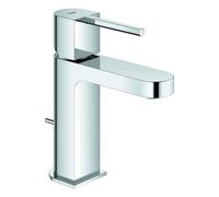 GROHE Plus Mitigeur monocommandé pour lavabo, S-Size, saillie 111mm, vidage à tirette, EcoMode, 23870003