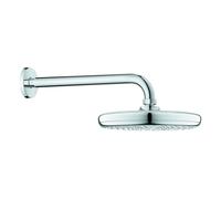 Grohe Tempesta 210 set de douche de tête 26411000 chromé , avec bras de douche 286mm