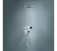 Grohe Système de douche thermostatique Precision 34882000 encastré avec Vitalio Comfort 250, chromé