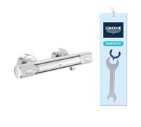 GROHE Precision Feel, mitigeur de douche, anti-brûlure 38°C, outil 3en1