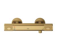 Grohe Precision Feel mitigeur de douche murale avec thermostat Brushed Cool Sunrise 34790GN0