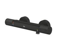 Grohe Precision Feel mitigeur de douche murale avec thermostat noir 347902430