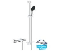 Grohe Precision Feel - Set de douche avec thermostat, 3 jets, chrome 34853001