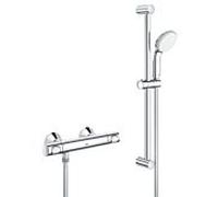 Grohe Precision Flow Mitigeur thermostatique douche 34841000 avec ensemble de douche