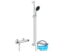 Grohe Precision Flow - Set de douche avec mitigeur thermostatique, chrome 34805001