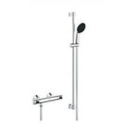 Grohe Precision Flow thermostat de douche 34805001 apparent, 2000 /2" avec set de douche, longueur 900mm, chromé