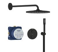 Grohe Precision mitigeur bain-douche encastrée avec thermostat noir 348802430