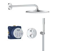 Grohe Precision SmartControl - Set de douche avec thermostat à encastrer, diamètre 31 cm, chrome 34880000