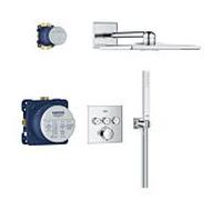 Grohe Precision SmartControl système de douche 34875000 à encastrer avec Vitalio SmartActive 310 Cube , chromé