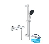 Grohe Precision Trend - Set de douche avec thermostat, 3 jets, chrome 34237003