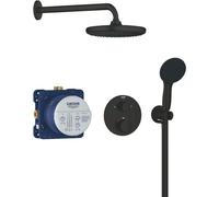 Grohe Quickfix Precision Start mitigeur thermostatique de douche encastré noir 348832430