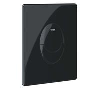 Grohe QuickFix Start - Bouton de commande de chasse d’eau, noir brillant 38964KV0