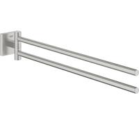 GROHE QuickFix - Start Cube - Barre porte-serviettes 438 mm - Finition Supersteel 40976DC0