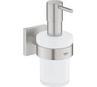 Grohe QuickFix Start Cube - Distributeur de savon avec support, verre/supersteel 41098DC0