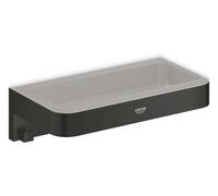 Grohe QuickFix Start Cube - Étagère, longueur 2 cm, noir mat 411072430