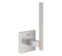 GROHE Porte-papier toilette Start Cube 40979DC0, fixations cachées, Supersteel