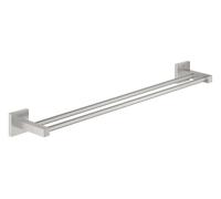 Grohe QuickFix Start Cube - Porte-serviettes double, supersteel 41104DC0